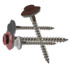 Spenglerschrauben farbig