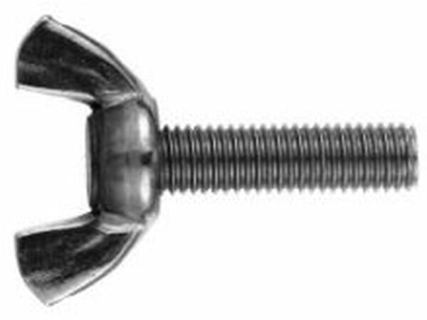 Flügelschrauben Temperguss  galv. verzinkt DIN 316 - 4 x 8 - 200 Stk