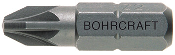 Bohrcraft Bit 1/4" Kreuzschlitz Größe für Pozi-Schrauben PZ 3 x 50 mm