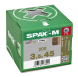 SPAX-M Senkkopf T-STAR plus - Kleiner Fräskopf Teilgewinde WIROX A3J  T15  -  3,5x45  -  200 Stk