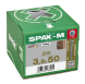 SPAX-M Senkkopf T-STAR plus - Kleiner Fräskopf Teilgewinde WIROX A3J  T15  -  3,5x50  -  200 Stk