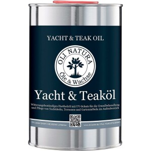 Oli Natura Yacht & Teaköl Farbe Natur 1 Liter...