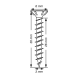 SPAX Senkkopf Kreuzschlitz Z - Vollgewinde WIROX A3J  PZ1  -  3x30  -  200 Stk