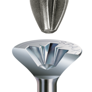 SPAX Senkkopf Kreuzschlitz Z - Vollgewinde WIROX A3J  PZ2  -  5x20  -  1000 Stk
