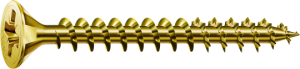 SPAX Senkkopf Kreuzschlitz Z - Vollgewinde YELLOX A2L  PZ1  -  2,5x20  -  1000 Stk