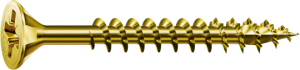 SPAX Senkkopf Kreuzschlitz Z - Vollgewinde YELLOX A2L  PZ2  -  4x60  -  500 Stk