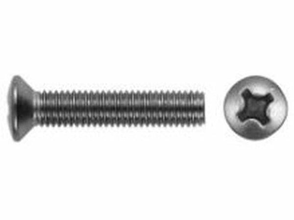 Linsensenkschrauben 4.8 mit Kreuzschlitz H  galv. verzinkt DIN 966 - 3 x 12 - 100 Stk