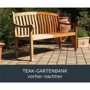 Oli Natura Yacht & Teaköl Farbe TEAK 1 Liter für Aussen mit UV Schutz