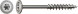 SPAX Tellerkopf 8 mm T-STAR plus 4CUT Teilgewinde Edelstahl rostfrei A2 1.4567  8x160 - 50 Stk