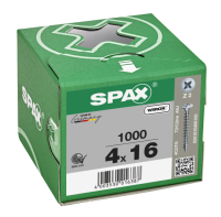SPAX Linsensenkkopf Kreuzschlitz Z   Vollgewinde WIROX A3J  4x16  -  1000 Stk