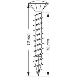 SPAX Linsensenkkopf T-STAR plus 4CUT Vollgewinde Edelstahl rostfrei A2 1.4567 -  3,5x16 - 200 Stk