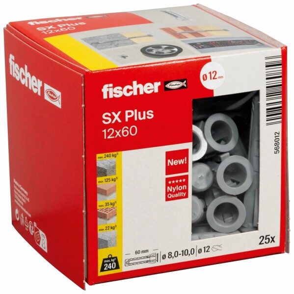 fischer Spreizdübel SX Plus 12 x 60