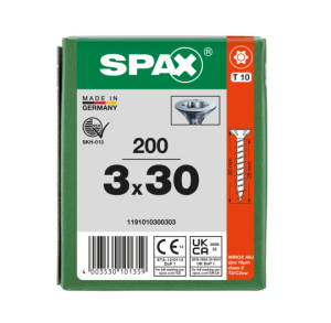 SPAX Senkkopf T-STAR plus - Vollgewinde WIROX A3J  T10  -...