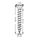 SPAX Senkkopf T-STAR plus - Vollgewinde WIROX A3J  T20  -  3,5x25  -  200 Stk