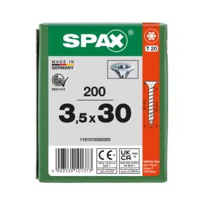 SPAX Senkkopf T-STAR plus - Vollgewinde WIROX A3J  T20  -...