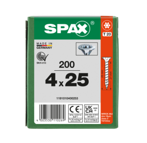 SPAX Senkkopf T-STAR plus - Vollgewinde WIROX A3J  T20  -...