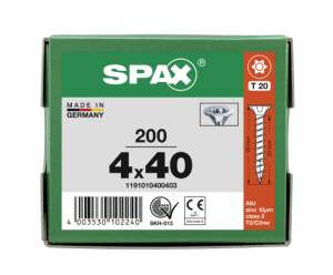 SPAX Senkkopf T-STAR plus - Vollgewinde WIROX A3J  T20  -...