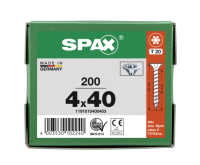 SPAX Senkkopf T-STAR plus - Vollgewinde WIROX A3J  T20  -  4x40  -  200 Stk