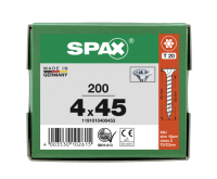 SPAX Senkkopf T-STAR plus - Vollgewinde WIROX A3J  T20  -  4x45  -  200 Stk