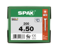 SPAX Senkkopf T-STAR plus - Vollgewinde WIROX A3J  T20  -  4x50  -  200 Stk