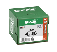 SPAX Senkkopf T-STAR plus - Vollgewinde WIROX A3J  T20  -  4,5x16  -  1000 Stk