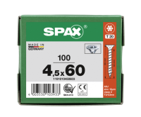 SPAX Senkkopf T-STAR plus - Vollgewinde WIROX A3J  T20  -  4,5x60  -  100 Stk