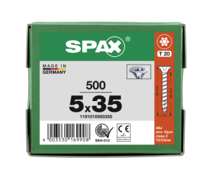 SPAX Senkkopf T-STAR plus - Vollgewinde WIROX A3J  T20  -...