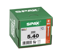 SPAX Senkkopf T-STAR plus - Vollgewinde WIROX A3J  T20  -  5x40  -  200 Stk