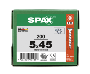 SPAX Senkkopf T-STAR plus - Vollgewinde WIROX A3J  T20  -...