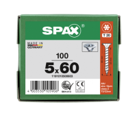 SPAX Senkkopf T-STAR plus - Vollgewinde WIROX A3J  T20  -  5x60  -  100 Stk