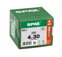 SPAX Senkkopf T-STAR plus - Teilgewinde WIROX A3J  T20  -  4x30  -  200 Stk