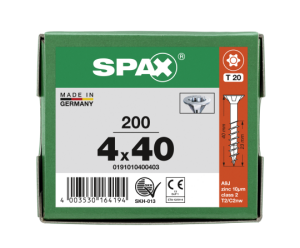 SPAX Senkkopf T-STAR plus - Teilgewinde WIROX A3J  T20  -...