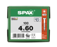 SPAX Senkkopf T-STAR plus - Teilgewinde WIROX A3J  T20  -  4x60  -  100 Stk