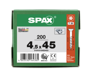 SPAX Senkkopf T-STAR plus - Teilgewinde WIROX A3J  T20  -...