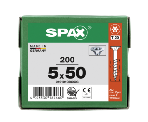 SPAX Senkkopf T-STAR plus - Teilgewinde WIROX A3J  T20  -...