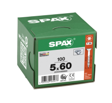 SPAX Senkkopf T-STAR plus - Teilgewinde WIROX A3J  T20  -  5x60  -  100 Stk