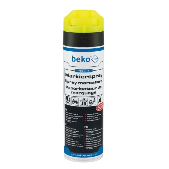 beko TecLine Markierspray 500 ml LEUCHTGELB