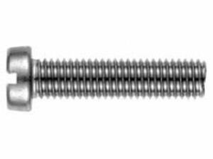 Zylinderschraube mit Schlitz DIN 84 M 3,5 X 10  Edelstahl...