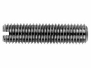 Gewindestifte mit Schlitz, Kegelkuppe  DIN 551  M  4 X 16...