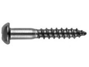 Holzschraube mit Halbrundkopf, Kreuzschlitz Z (Pozidriv) DIN 7996 4 X 40 A2 Edelstahl  500 Stk