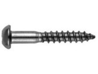 Holzschraube mit Halbrundkopf, Kreuzschlitz Z (Pozidriv) DIN 7996 4 X 40 A2 Edelstahl  500 Stk