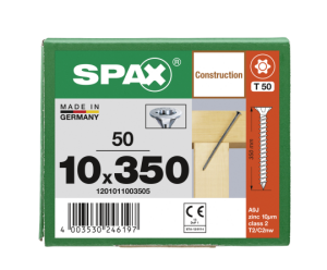 SPAX Senkkopf 10 mm T-STAR plus - Vollgewinde WIROX A3J...