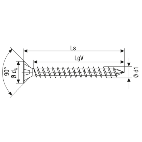 SPAX Senkkopf 10 mm T-STAR plus - Vollgewinde WIROX A3J  T50  -  10x450  -  50 Stk