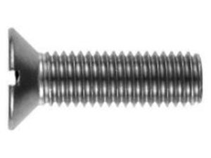 Senkschraube mit Schlitz DIN 963 M 2 X 4   A2 Edelstahl rostfrei 1000 Stk