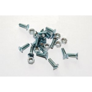 Senkschraube mit Schlitz DIN 963 M 3 X 10  A2 Edelstahl rostfrei 500 Stk