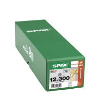 SPAX Senkkopf 12 mm T-STAR plus - Vollgewinde WIROX A3J  T50  -  12x300  -  25 Stk