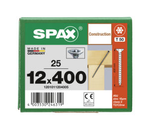 SPAX Senkkopf 12 mm T-STAR plus - Vollgewinde WIROX A3J...