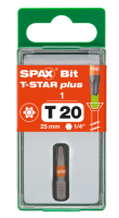 SPAX-BIT für T-STAR plus mit Kraftangriff T20 25mm - 1 Stk