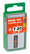 SPAX-BIT für T-STAR plus mit Kraftangriff T30 25mm - 1 Stk