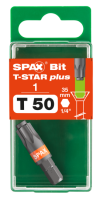 SPAX-BIT für T-STAR plus mit Kraftangriff T50 35mm - 1 Stk